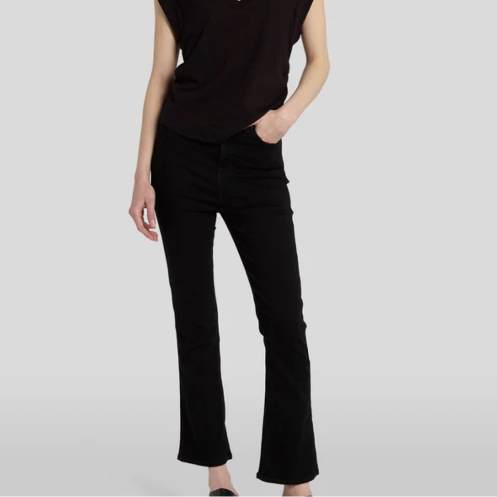 7 for all mankind B(AIR) High Waist Slim Kick black Size 25